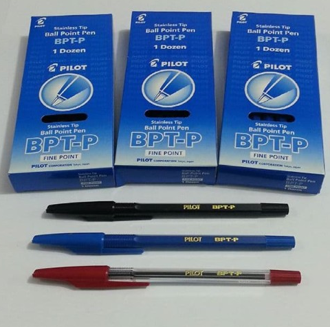 Pulpen Pilot BPTP Ballpoint Pen BPT P 12 Pcs Lazada Indonesia