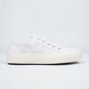 Sepatu Wanita Sneakers Kanvas Premium Korea Twotone Nyaman Fashion Trendy Cewek Sekolah Kuliah