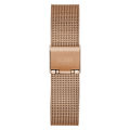 GUESS นาฬิกาข้อมือผู้หญิง รุ่น GLITZ PLAQUE GW0835L3 สีโรสโกลด์. 