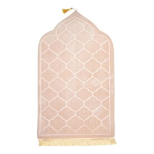 Soft Worship Kneel Travel Prayer Rug Non-slip Prayer Mat Flannel Carpet for Muslim Ramadan Embossing Floor Carpets Portable2026