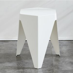 Household plastic stools Nordic round stools thickened rubber stools office dining chairs