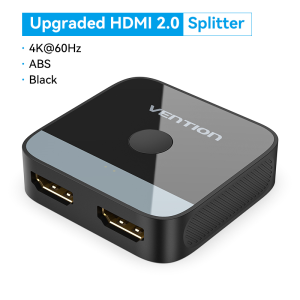 Vention HDMI Splitter Bi-Direction HDMI Switcher 4K 8K HDMI Switch 1x2/2x1 Adapter 2 in 1 out Converter For PS4 PS3 Laptop Display Projector HDMI 2.0 Extension Port 1 in 2 out HUB