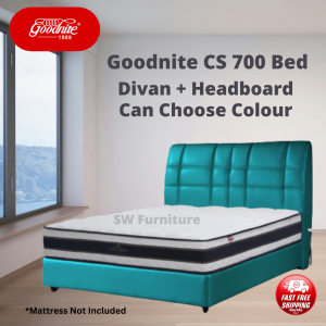 Goodnite CS700 Premium Divan Bed + Headboard