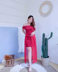 Dress Camela Wanita/Termurah/Terlaris Fashion