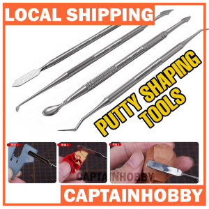 Model Putty & Sculpting Carving Tools –Metal Shapers /Scrapers /Knives for Scale Models & Miniatures