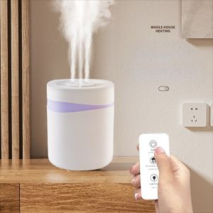 K11SEQ Desktop 5L Humidifier Large Capacity With Colorful Night Light Mini Humidifier Portable Purification Spray Hydrating Air Moisturizer Bedroom