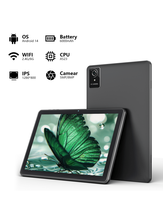 QETUPA 10.1インチタブレット 8GB/128GB Qetupa 10.1 Inch Large Screen Android 14 Tablet Launched!4GB RAM +