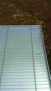 Cooling Rak dan Loyang Wadah Peiris Minyak Ukuran 60x40x2