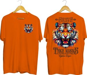 Kaos Atasan oblong pria Lengan pendek Kaos oblong / Kaos pria Sablon BRAVE / Kaos Oblong/ Baju Kaos Tshirt/ Tshirt pria / Tshirt pria