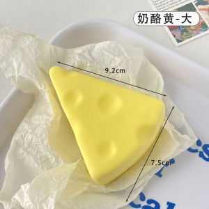 ⭐️Fresh ใหม่🧀น่ารักและนุ่มของเล่น Relief ความเครียด PU ของขวัญเด็กของเล่นยิ้มดาวพลาสติกของหวาน (กินไม่ได้) ตัดบีบเด้งช้าของเล่นใช้การบีบอัด