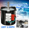 60KTYZ Gear Motor 220V Incubator Motor 14W 2.5RPM High Torque Synchronous Motor Incubator Parts and Accessories. 