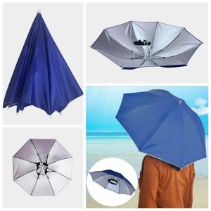 Payung Topi Kepala Dewasa / Payung Mancing / Payung Kepala Anti UV / Topi Payung Jumbo Besar
