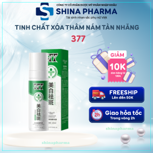 Tinh Chất Xóa Thâm Nám Tàn Nhang 377 – Xịt Melanin 377 Xóa Nám Tàn Nhang Tẩy Sạch Sạm Da Làn Da Sáng Rạng Ngời