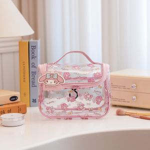 1pc Cute Cartoon Visual Makeup Bag Kawaii Design Storage Pouch for Beauty Essentials