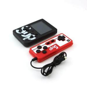COCOQAC 2 Player 400 Game Handheld Game Console Retro Mini Gameboy Game 3.0 inch Game Console +Gamepad 2 Players Doubles Console