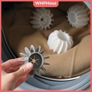 WP💓💛💖 5PCS Reusable Silicone Laundry Ball Clothes Hair Cleaning Tools Pet Hair Remover Washing Machine Cat Hair Catcher Laundry Ball