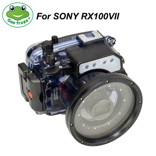 Seafrogs For Sony RX100 VII Mark Waterproof 60 Meters/195 FT