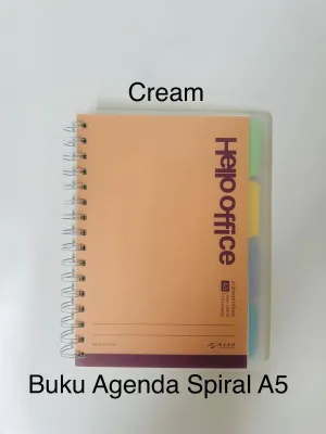 Buku Catatan Buku Agenda A5 Spiral Ring Notebook Buku Diary