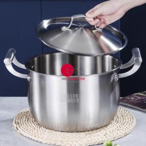 High Quality Thickened 5 Layer 304 Stainless Steel Soup pot