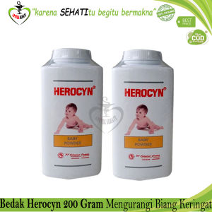 BEDAK HEROCYN BABY 200GR BEDAK BIANG KERINGAT BAYI