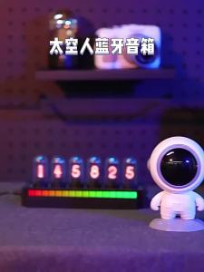 Astronaut Bluetooth Audio: A High-definition Portable Dual Gang Small Steel Cannon Desktop Decoration Bluetooth Speaker