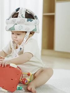 หมวกกันกระแทกเด็ก สามารถปรับได้ ปกป้องหัวของเด็ก 360 องศา ป้องกันการบาดเจ็บ เด็กหัดเดิน