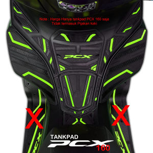 Tankpad Deckpad Motor PCX 160 thn 2021 s/d 2024 Bahan Karet Tebal Kuat Lentur warna Tidak Luntur