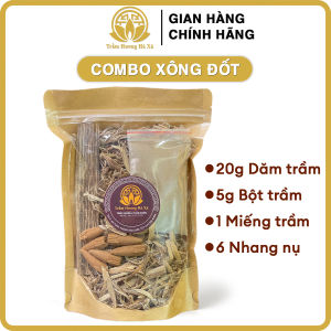 Combo trầm hương xông đốt thơm dịu nhẹ Trầm Hương Hà Xá
