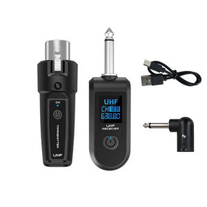 Musical Instr Sys Trnsm Recvr Handheld Wireless Handheld Microphone Guitar Amplifier Converter