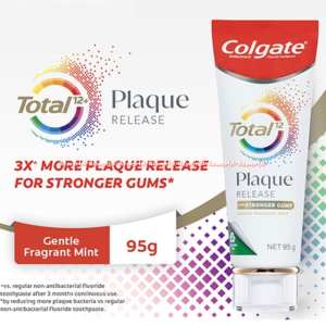 Colgate 95gr Toltate Plaque Release For Stonger Gums Odol Pasta Gigi Toothpaste