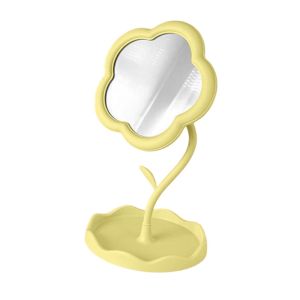 BETTERFORM High-definition Makeup Mirror Detachable Versatile Beauty Mirror Cute Sunflower Shaped Dressing Mirror