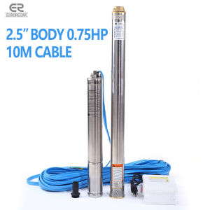 220V 60Hz 2.5Stainless Steel Deep Well Pump Copper Wire Motor ( 0.75HP | 1HP | 1.5HP)