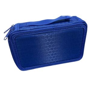 COUPLECOL 32/52/75 lỗ Túi bút chì màu 2/3/4 lớp Sức chứa lớn Túi đựng bút Di động Hình vuông Túi văn phòng phẩm trường học Phụ kiện văn phòng