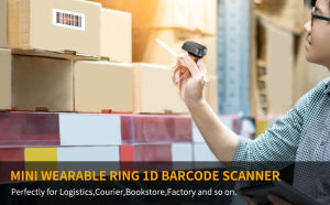 Eyoyo 1D/2D นิ้วมือ/แหวนไร้สายเครื่องสแกนบาร์โค้ด Bluetooth 2.4G Wireless & Wired Connection สวมใส่แบบพกพามินิบาร์รหัส Reader ทำงานร่วมกับ Windows MacOS Android 4.0 + iOS