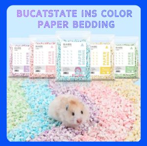 Bucatstate Hamster Natural Paper Bedding 1kg/Kertas Tidur Hamster 1kg/1kg