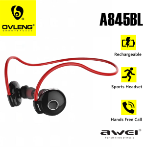 AWEI A845BL Bluetooth V4.1 Neckband Earphone Super Bass Sound