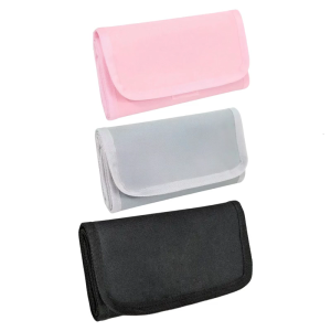 International Management System 6 Zippered Divider Pockets Compact Oxford Cloth Wallet For Bills Receipts Cards