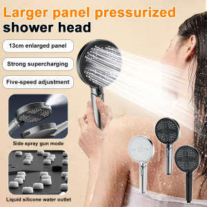 Hand-held Shower No Fear of Collision Lotus Head Rain Delicate Strong Adhesion Pressurized Rustproof