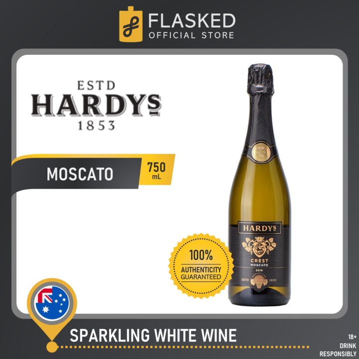 Hardy's Crest Sparkling Moscato White Wine 750mL Lazada PH