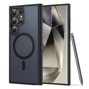 1-3วันได้ เคส Samsung Galaxy S25 S25Plus S25Ultra S24Fe S24 Ultra / S24Ultra เคส แบบผิวด้าน S23 S23Plus S23FE S23Ultra S22ultra S21Ultra S21Fe S22 S22PLus เคสมีแม่เหล็ก Magnetic Matte 006