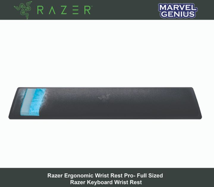 Razer Gaming ACCESSORIES I Razer Ergonomic Wrist Rest For Keyboards