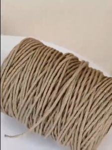 100M 2mm Burlap Jute Twine String Rope For Gift Wrapping Scrapbooking Party Wedding Decor
