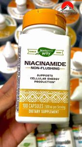 Mỹ] Natures Way Niacinamide 500mg 100 vien