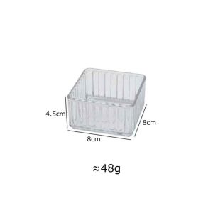 Khay Chia Ngăn Kéo Trong Suốt Khay Nhựa Đựng Mĩ Phẩm Có Thể Xếp Chồng -AENEA