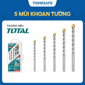 Bộ khoan bê tông Total TACSD1945 TACSD5055 đa kích thước không bị ăn mòn biến dạng mũi khoan chính hãng - Thinksafe
