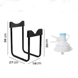 Fine day ชุดอุปกรณ์ขาตั้งเหล็ก ขาตั้งถังน้ำดื่ม พร้อมหัวกดจ่ายน้ำดื่ม มีจุกปิดป้องกันสิ่งสกปรกได้ รับน้ำหนักได้20ลิตร รองรับน้ำหนักได้ดี ส่งเร็วมาก