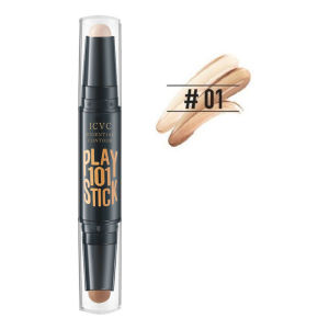 💄Orfila Contouring Stick Face Stick Colour Geometry Duo Concealer Stick Make Up Highlight Contour Stick Murah COD