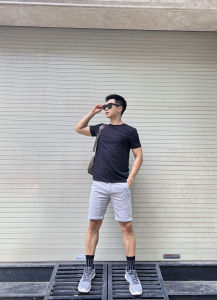 Quần Short Kaki nam cao cấp BAMI HOME màu trơn mềm mịn dễ phối đồ QK03