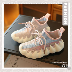 DMshoes น้องใหม่ 🛍 รองเท้าแฟชั่นผ้าใบเด็ก รองเท้าเด็กแฟชั่นเกาหลี สีสันสดใส ผูกเชือกน่ารัก 🌈 ลวดลายบนรองเท้าตัดกันอย่างละมุนจ้า