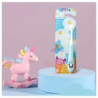 ROYAL KIDZ B003 แปรงสีฟันขนนุ่ม พร้อมที่นวดเหงือก สำหรับเด็ก